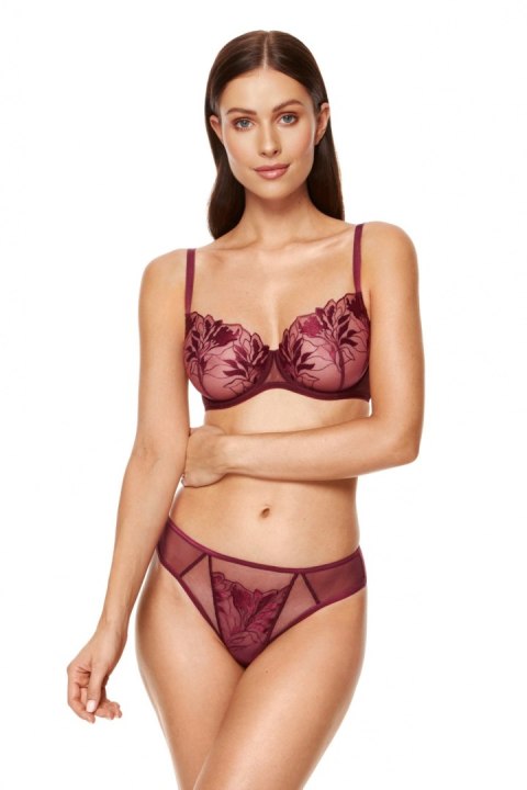 Biustonosz Soft Model Coco B2 Bordo - Gorteks Biustonosz Soft Model Coco B2 Bordo - Gorteks