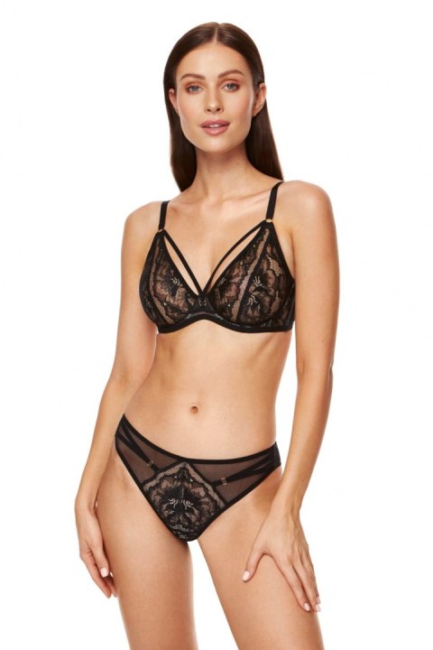 Biustonosz Soft Model Gwen B2 Black - Gorteks Biustonosz Soft Model Gwen B2 Black - Gorteks