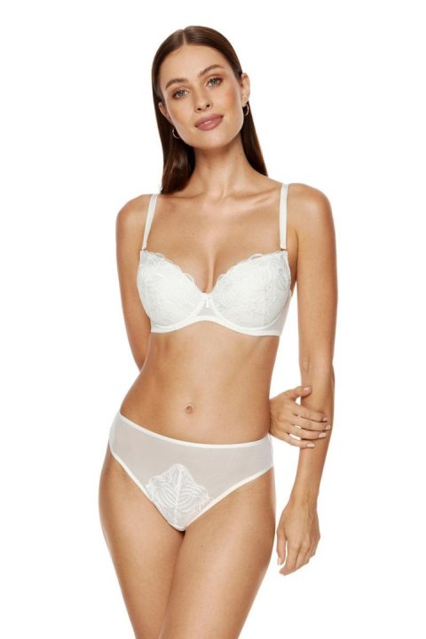Biustonosz push up Biustonosz Push-up Model Cherie Cream - Gorteks Biustonosz push up Biustonosz Push-up Model Cherie Cream - Gorteks