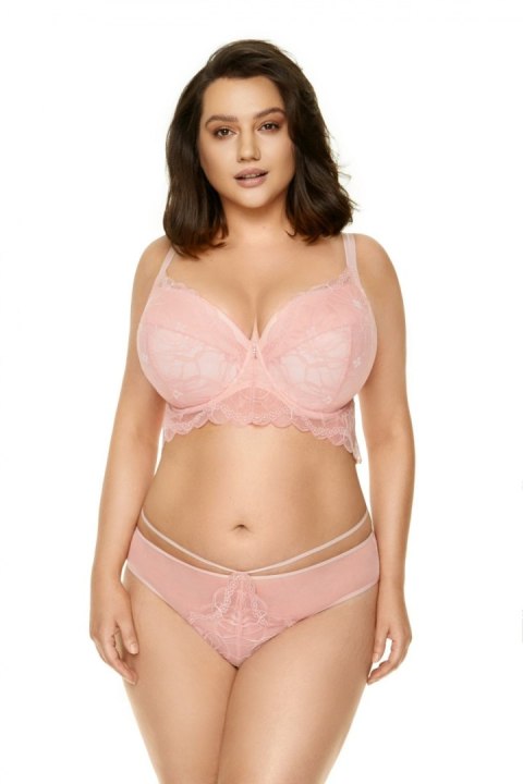 Biustonosz push up Biustonosz Usztywniany Model Charlize B4 Pink - Gorteks Biustonosz push up Biustonosz Usztywniany Model Charlize B4 Pink - Gorteks