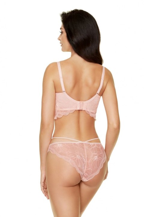 Biustonosz push up Biustonosz Usztywniany Model Charlize B4 Pink - Gorteks Biustonosz push up Biustonosz Usztywniany Model Charlize B4 Pink - Gorteks