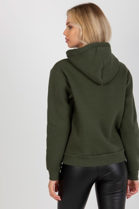 Bluza Damska Model CT-BL-F-621124.98P Khaki - Rue Paris Bluza Damska Model CT-BL-F-621124.98P Khaki - Rue Paris