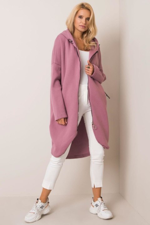 Bluza Damska Model RV-BL-4858-1.99P Dark Pink - Rue Paris Bluza Damska Model RV-BL-4858-1.99P Dark Pink - Rue Paris