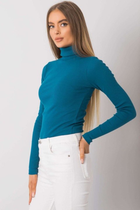 Golf Damski Model RV-BZ-7182.01P Morski - Rue Paris Golf Damski Model RV-BZ-7182.01P Morski - Rue Paris