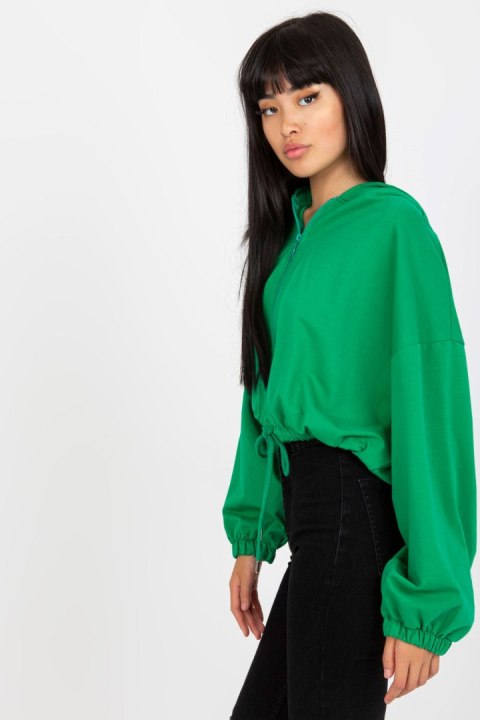 Bluza Damska Model RV-BL-8081.36P Green - Rue Paris Bluza Damska Model RV-BL-8081.36P Green - Rue Paris