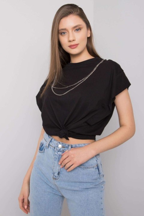 Bluzka Model 157-TS-4170.82 Black - Rue Paris Bluzka Model 157-TS-4170.82 Black - Rue Paris