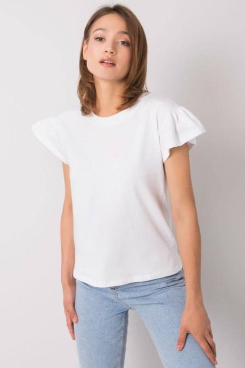 Bluzka Model RV-BZ-6724.69 White - Rue Paris Bluzka Model RV-BZ-6724.69 White - Rue Paris