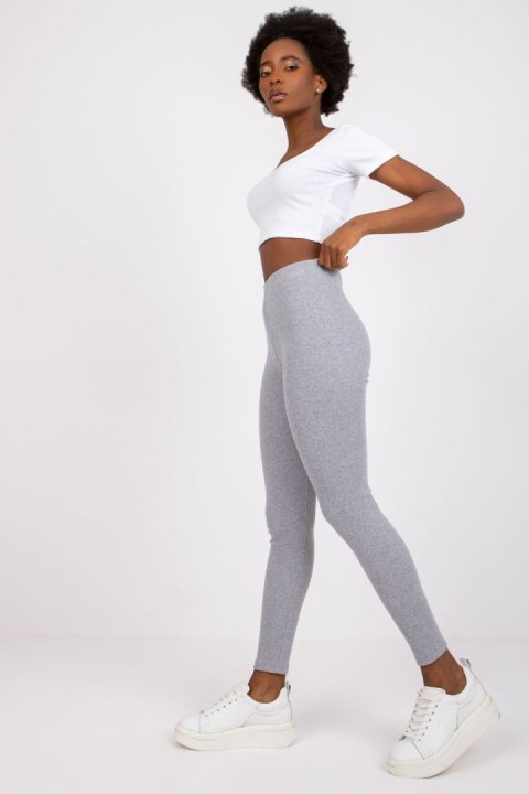 Legginsy Model RV-LG-7533.08 Grey - Rue Paris Legginsy Model RV-LG-7533.08 Grey - Rue Paris