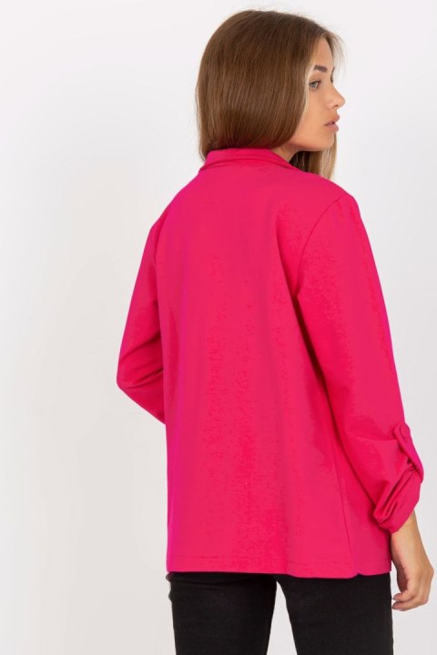 Marynarka Model RV-MA-8071.19P Fuksja - Rue Paris Marynarka Model RV-MA-8071.19P Fuksja - Rue Paris