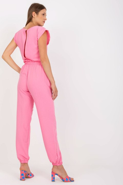 Spodnie Komplet Model CA-KMPL-6303.09X Pink - Rue Paris Spodnie Komplet Model CA-KMPL-6303.09X Pink - Rue Paris