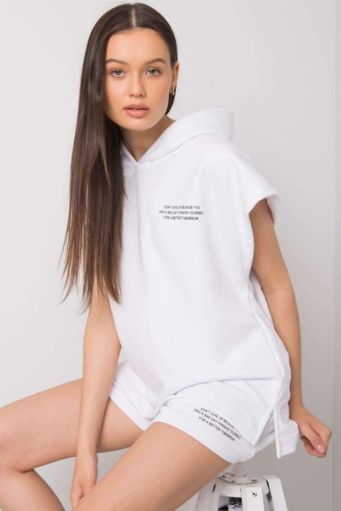 Spodnie Komplet Model RV-KMPL-6702.31 White - Rue Paris Spodnie Komplet Model RV-KMPL-6702.31 White - Rue Paris