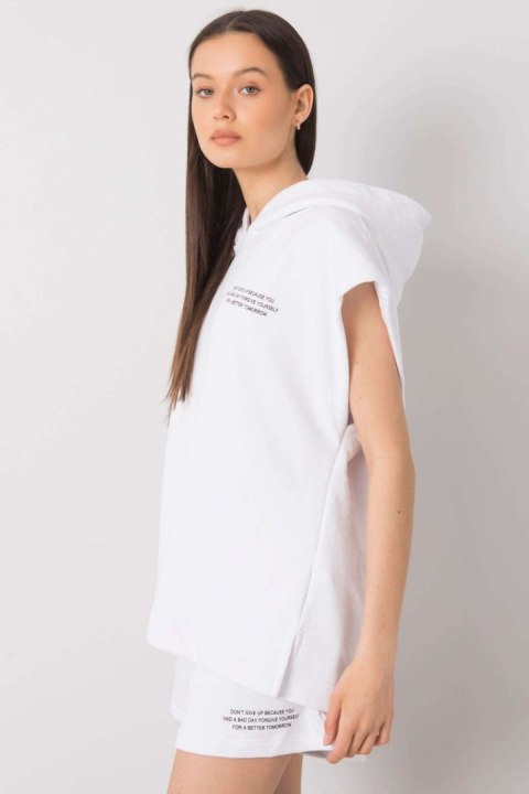 Spodnie Komplet Model RV-KMPL-6702.31 White - Rue Paris Spodnie Komplet Model RV-KMPL-6702.31 White - Rue Paris