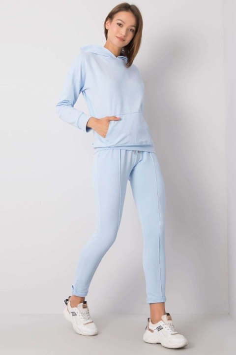 Spodnie Komplet Model RV-KMPL-6707.85 Light Blue - Rue Paris Spodnie Komplet Model RV-KMPL-6707.85 Light Blue - Rue Paris