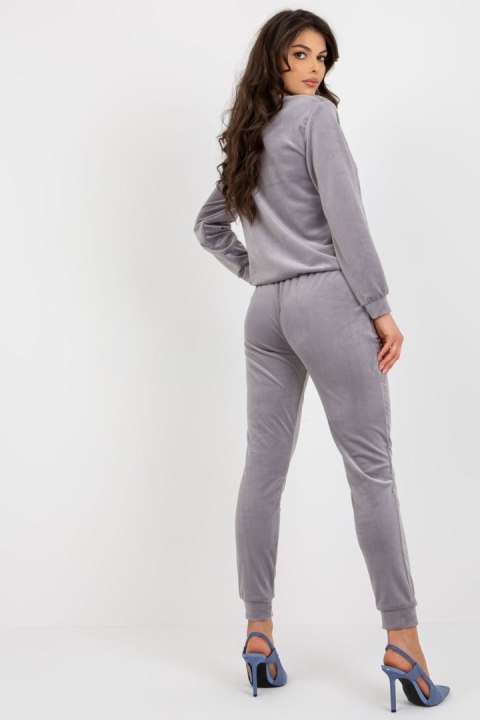 Spodnie Komplet Model WN-KMPL-1908.15X Grey - Rue Paris Spodnie Komplet Model WN-KMPL-1908.15X Grey - Rue Paris