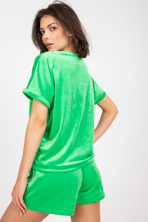 Spodnie Komplet Model WN-KMPL-8116.03P Green - Rue Paris Spodnie Komplet Model WN-KMPL-8116.03P Green - Rue Paris