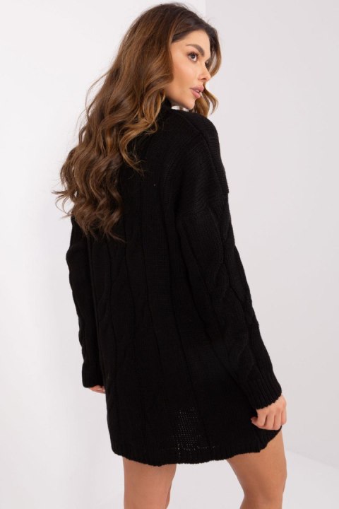 Sukienka Model LC-SK-1561.34X Black - Rue Paris Sukienka Model LC-SK-1561.34X Black - Rue Paris