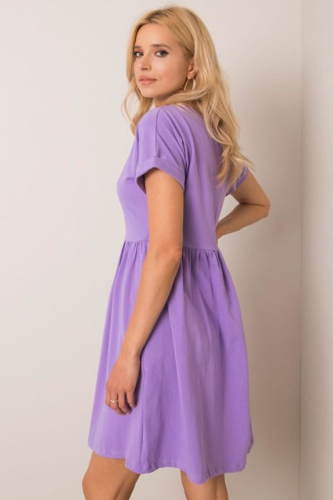 Sukienka Model RV-SK-5672.03P Violet - Rue Paris Sukienka Model RV-SK-5672.03P Violet - Rue Paris