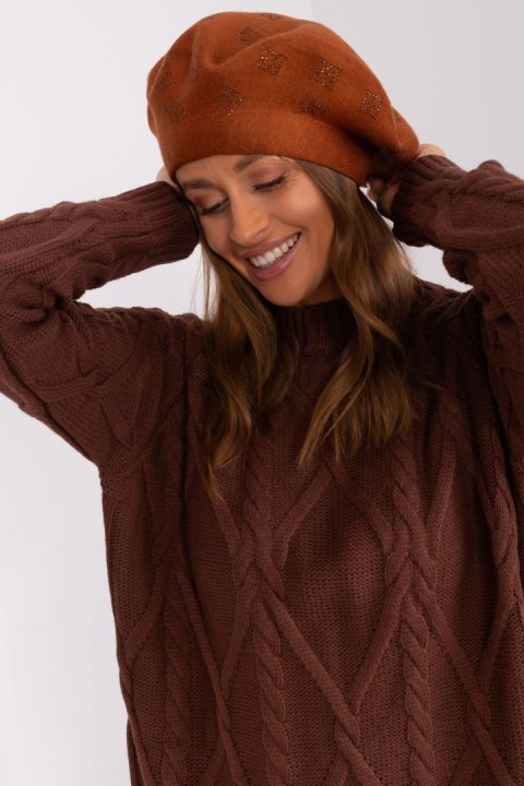 Beret Model AT-CZ-2318.26 Light Brown - AT Beret Model AT-CZ-2318.26 Light Brown - AT