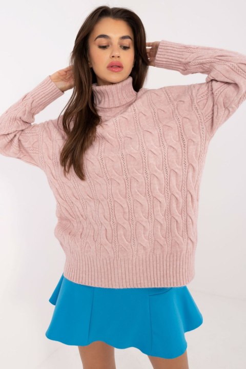 Golf Damski Model AT-SW-23445.00 Light Pink - AT Golf Damski Model AT-SW-23445.00 Light Pink - AT