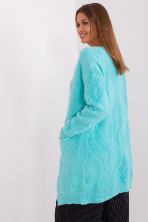 Sweter Kardigan Model AT-SW-234501.00P Mint - AT Sweter Kardigan Model AT-SW-234501.00P Mint - AT