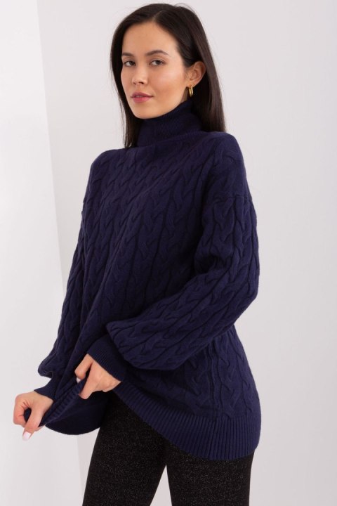 Golf Damski Model AT-SW-2348.88 Navy - AT Golf Damski Model AT-SW-2348.88 Navy - AT