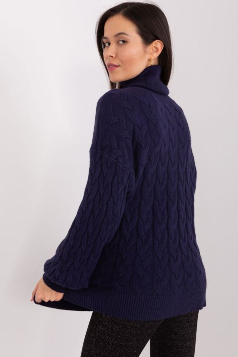 Golf Damski Model AT-SW-2348.88 Navy - AT Golf Damski Model AT-SW-2348.88 Navy - AT