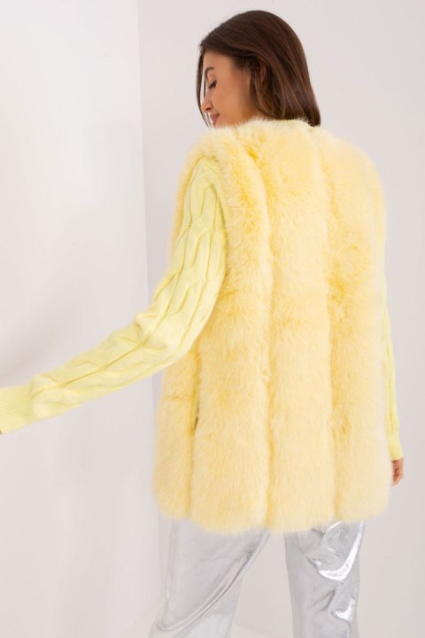 Kamizelka Model AT-KZ-2368.00P Light Yellow - AT Kamizelka Model AT-KZ-2368.00P Light Yellow - AT