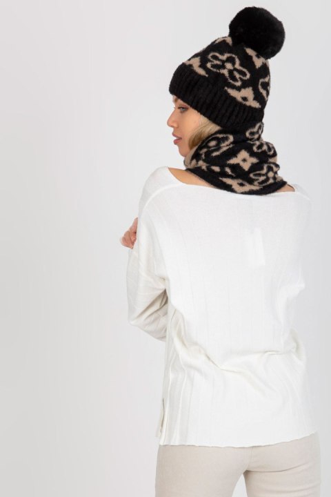 Komin Model AT-KM-CM-331.87 Black/Beige - AT Komin Model AT-KM-CM-331.87 Black/Beige - AT