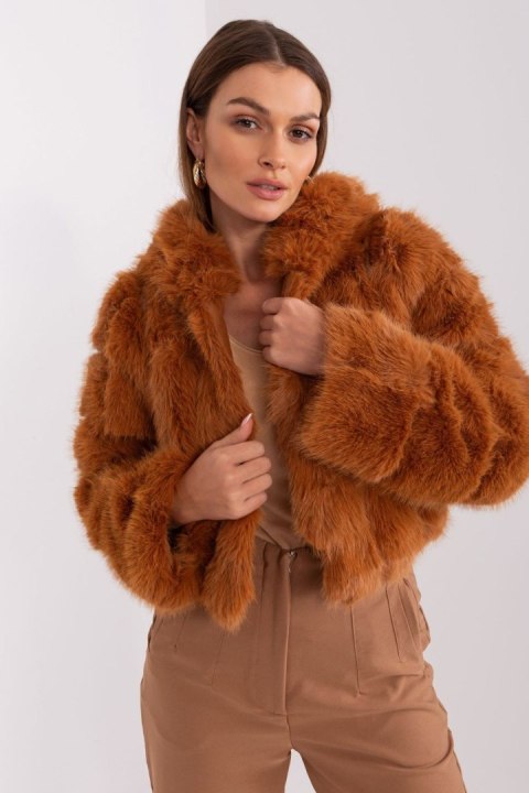 Kurtka Damska Model AT-KR-2378.96P Light Brown - AT Kurtka Damska Model AT-KR-2378.96P Light Brown - AT