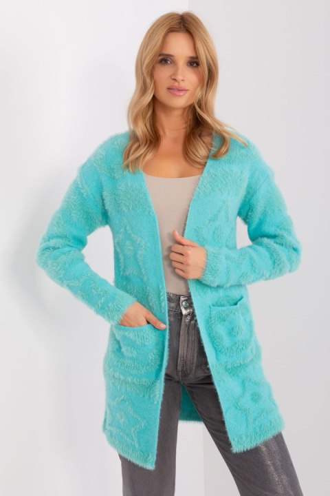 Sweter Kardigan Model AT-SW-234503.00P Mint - AT Sweter Kardigan Model AT-SW-234503.00P Mint - AT