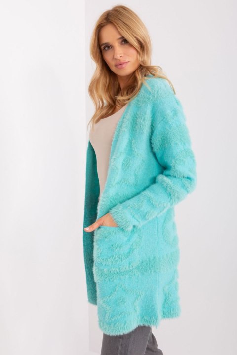 Sweter Kardigan Model AT-SW-234503.00P Mint - AT Sweter Kardigan Model AT-SW-234503.00P Mint - AT
