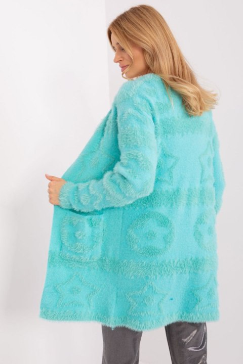 Sweter Kardigan Model AT-SW-234503.00P Mint - AT Sweter Kardigan Model AT-SW-234503.00P Mint - AT
