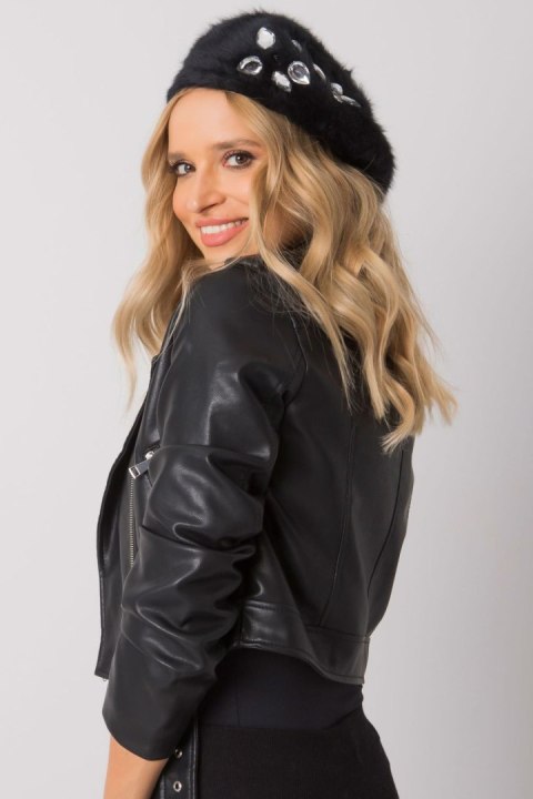 Beret Model AT-CZ-BF38834-1 Black - AT Beret Model AT-CZ-BF38834-1 Black - AT