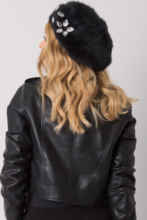 Beret Model AT-CZ-BF38834-1 Black - AT Beret Model AT-CZ-BF38834-1 Black - AT