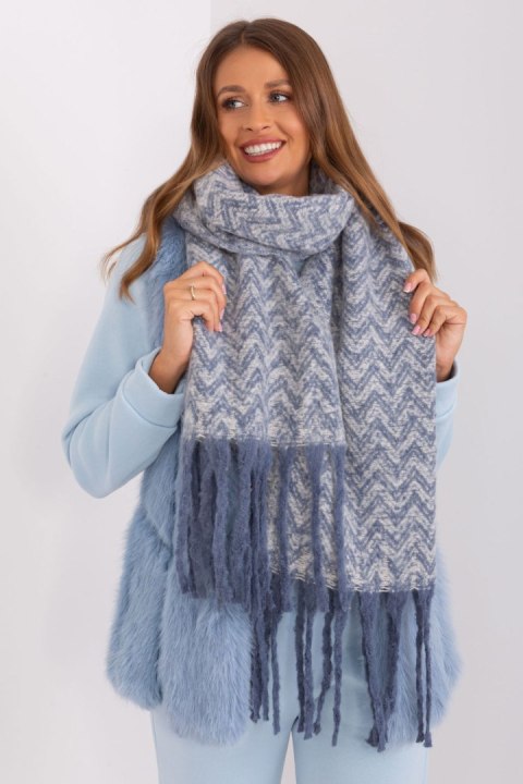 Szalik Model AT-SZ-23125.75 White/Blue - AT Szalik Model AT-SZ-23125.75 White/Blue - AT