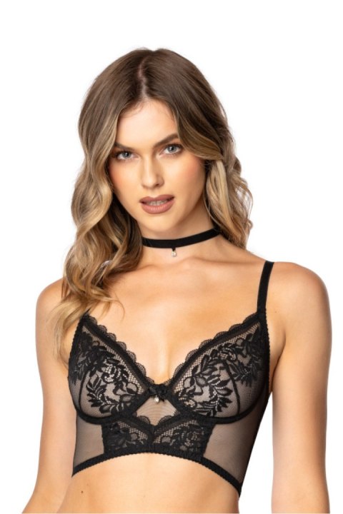 Biustonosz Soft Biustonosz Gorset Model Estelle G-0198/91 Black - Mat Biustonosz Soft Biustonosz Gorset Model Estelle G-0198/91 Black - Mat