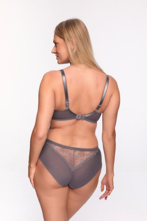 Biustonosz Soft Biustonosz Semi-Soft Model Zuri 1288 Grafit - Gaia Biustonosz Soft Biustonosz Semi-Soft Model Zuri 1288 Grafit - Gaia