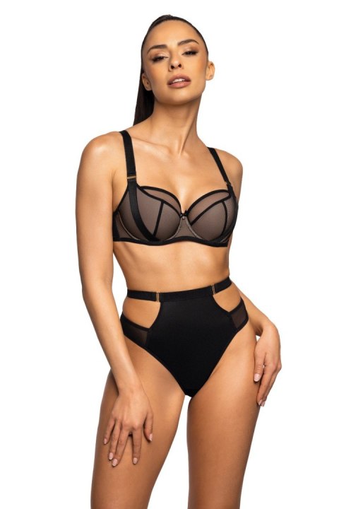 Biustonosz Soft Biustonosz pSemi-Soft Model Denise M-0201/21 Black - Mat Biustonosz Soft Biustonosz pSemi-Soft Model Denise M-0201/21 Black - Mat