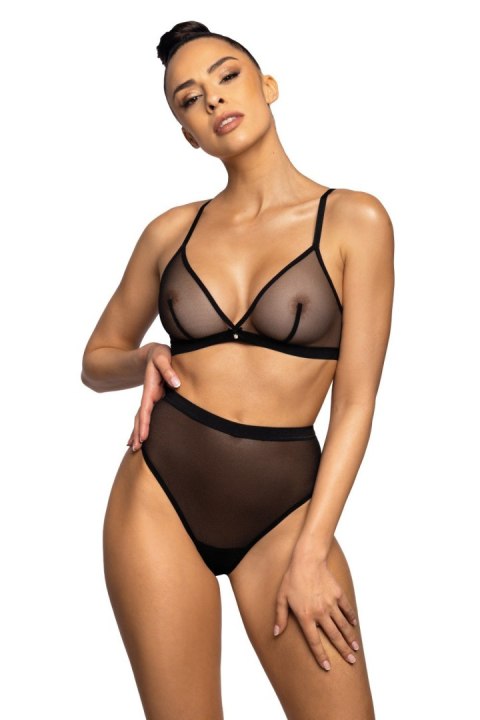 Biustonosz Soft Model Aggie M-0193/0 Black - Mat Biustonosz Soft Model Aggie M-0193/0 Black - Mat