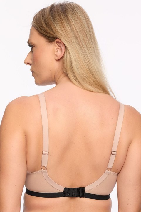Biustonosz Soft Model Carina 1287 Black/Beige - Gaia Biustonosz Soft Model Carina 1287 Black/Beige - Gaia