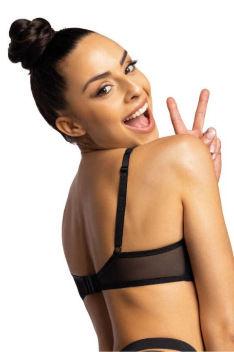 Biustonosz Soft Model Dotssy M-3714/2 Black - Mat Biustonosz Soft Model Dotssy M-3714/2 Black - Mat