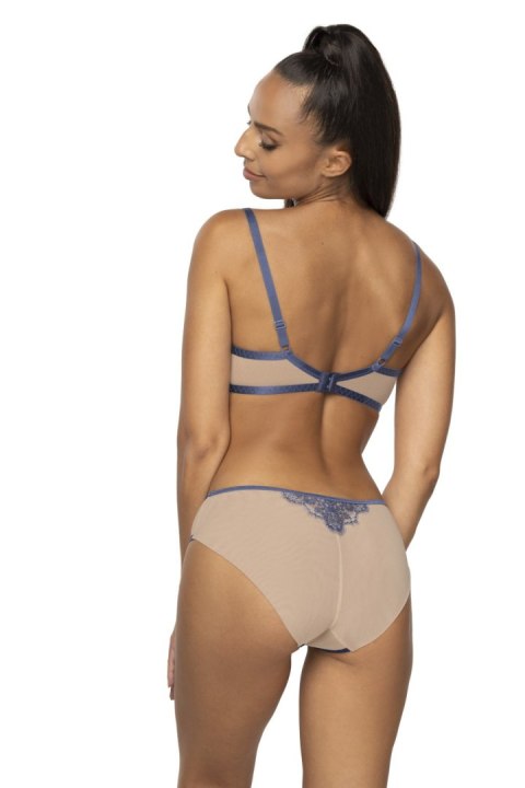 Biustonosz Soft Model Frances M-3804/2 Beige/Navy - Mat Biustonosz Soft Model Frances M-3804/2 Beige/Navy - Mat