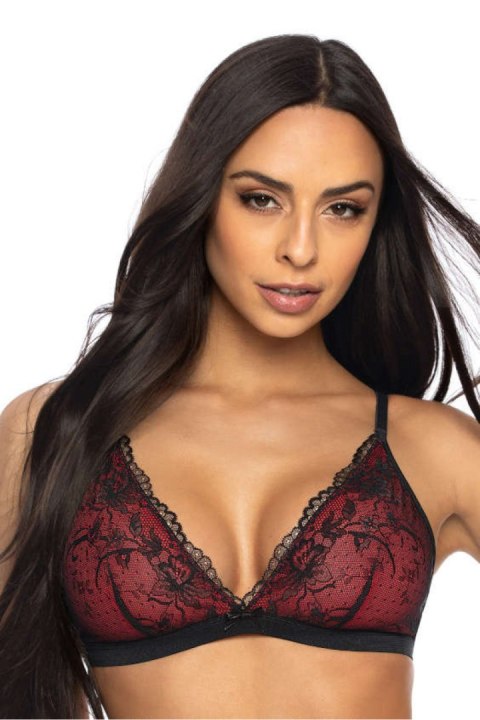 Biustonosz Soft Model Percy M-3530/0 Black/Red - Mat Biustonosz Soft Model Percy M-3530/0 Black/Red - Mat