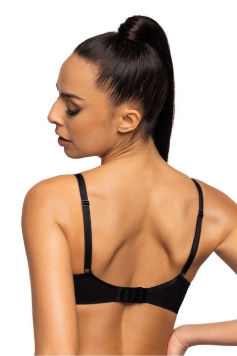 Biustonosz Soft Model Saddie M-3758/2 Blue/Black - Mat Biustonosz Soft Model Saddie M-3758/2 Blue/Black - Mat