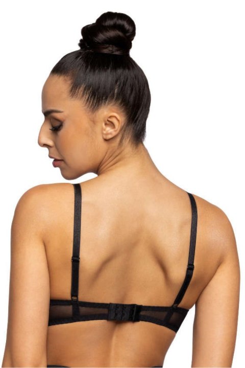 Biustonosz push up Biustonosz Push-up Model Dotssy M-3714/11 Black - Mat Biustonosz push up Biustonosz Push-up Model Dotssy M-3714/11 Black - Mat