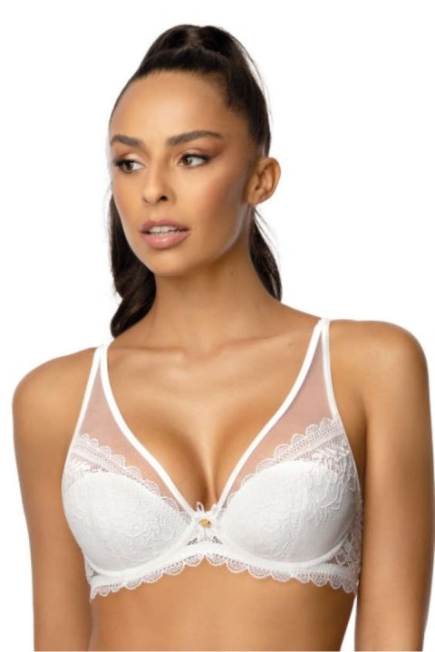 Biustonosz push up Biustonosz Push-up Model Estelle M-0198/11 White - Mat Biustonosz push up Biustonosz Push-up Model Estelle M-0198/11 White - Mat