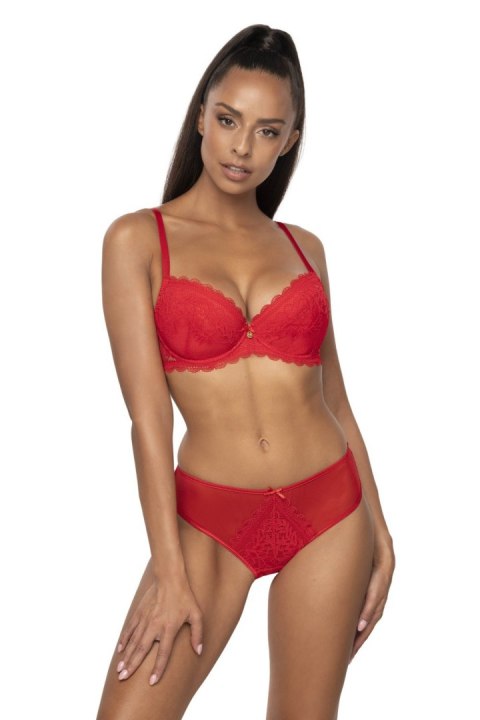Biustonosz push up Biustonosz Push-up Model Estelle M-0198/11/1 Red - Mat Biustonosz push up Biustonosz Push-up Model Estelle M-0198/11/1 Red - Mat