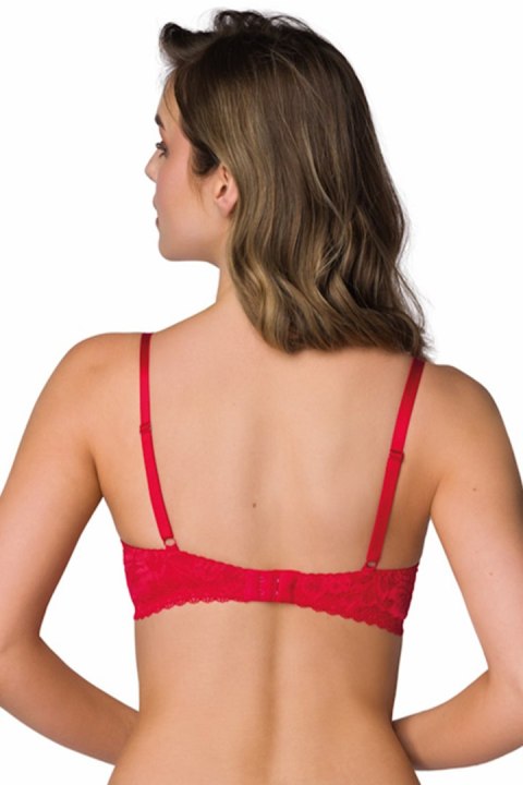 Biustonosz push up Biustonosz Push-up Model Hannah M-0115/11/1 Red - Mat Biustonosz push up Biustonosz Push-up Model Hannah M-0115/11/1 Red - Mat