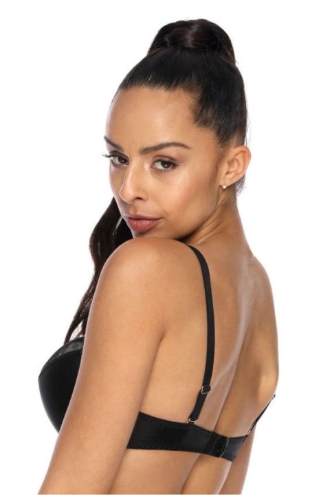 Biustonosz push up Biustonosz Push-up Model Janet M-3300/11 Black - Mat Biustonosz push up Biustonosz Push-up Model Janet M-3300/11 Black - Mat