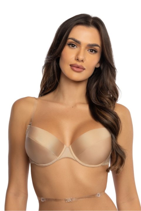 Biustonosz push up Biustonosz Push-up Model Kaja M-909/1 Beige 2 - Mat Biustonosz push up Biustonosz Push-up Model Kaja M-909/1 Beige 2 - Mat